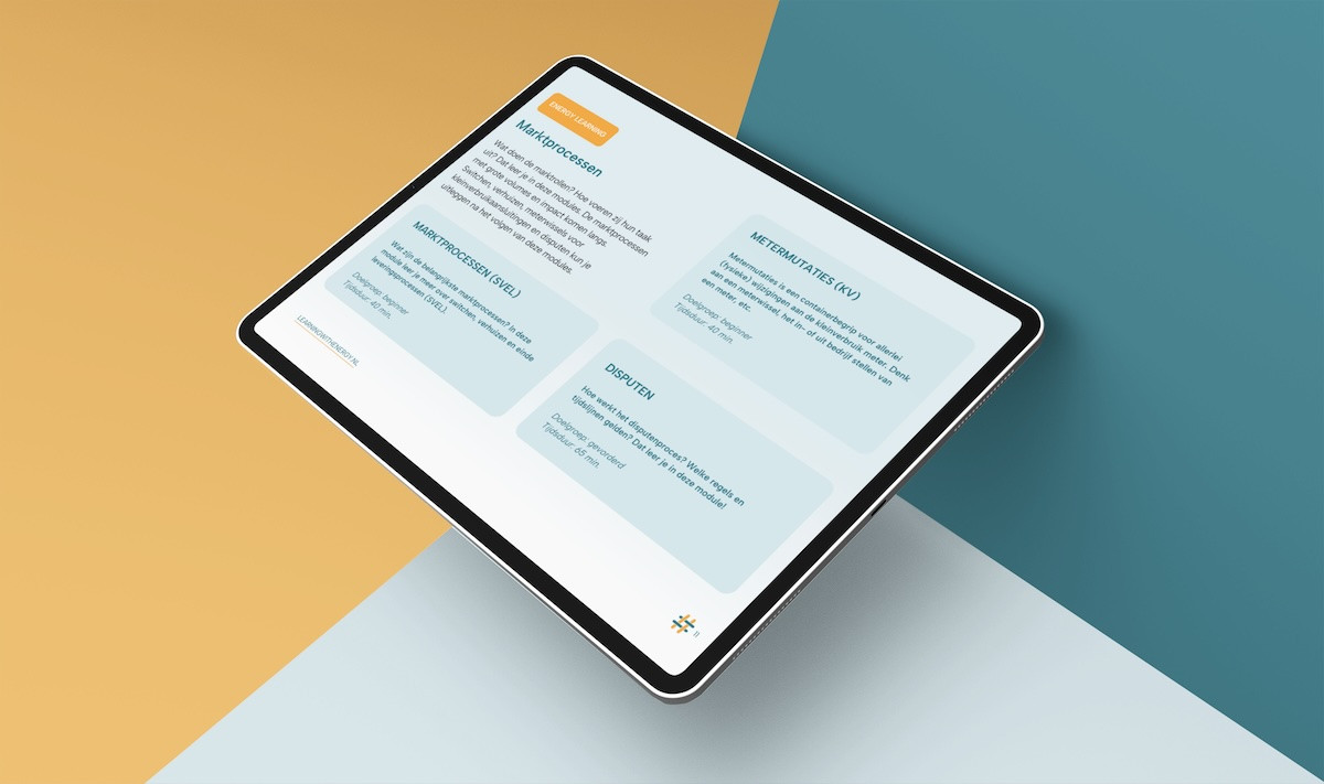 Learning with Energy brochure mockup